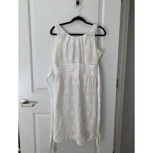 Jones New York White Polka Dot Dress